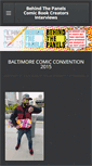 Mobile Screenshot of behindthepanels.com